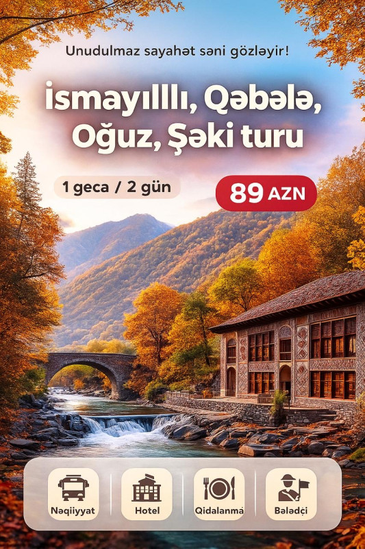 🏔️Dağlarla əhatələnmiş əsrarəngiz 🍂təbiət qoynunda yerləşən