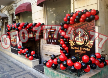 Sharlar decor. Sarlar bezedilme. Helium və adi şarlarla