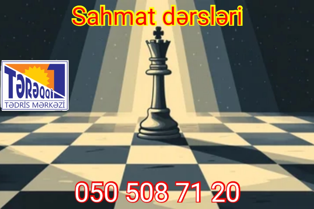 Xətai metrosu yaxınlığında Şahmat hazırlığı! Uşaqlar və