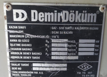 Demir Döküm firmasının güclü avadanlığıdır,2 ci əldir,az