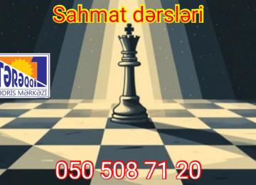 Xətai metrosu yaxınlığında Şahmat hazırlığı! Uşaqlar və