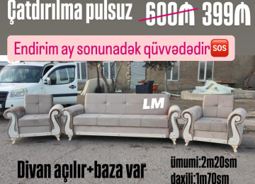 💫 _*Sultan DİVAN+2kreslo*_ 💫 *Endirim fürsəti💣* Qiymət :