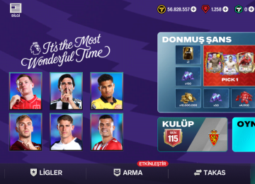 FC Mobile hesabı 115 gen,37 svy hesabdır.Deyerinden ucuz