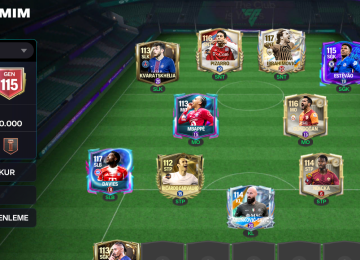 FC Mobile hesabı 115 gen,37 svy hesabdır.Deyerinden ucuz