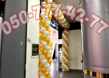 Sharlar decor. Sarlar bezedilme. Helium və adi şarlarla