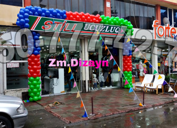 Sharlar decor. Sarlar bezedilme. Helium və adi şarlarla