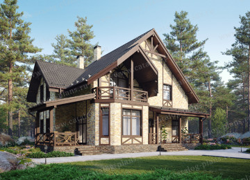 Muasir tipli Ev, Obiyekt, Villa layihəsinin