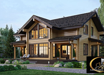 Muasir tipli Ev, Obiyekt, Villa layihəsinin