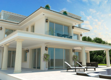 Muasir tipli Ev, Obiyekt, Villa layihəsinin