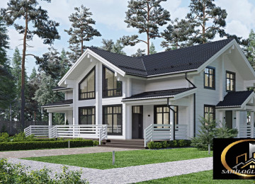 Muasir tipli Ev, Obiyekt, Villa layihəsinin