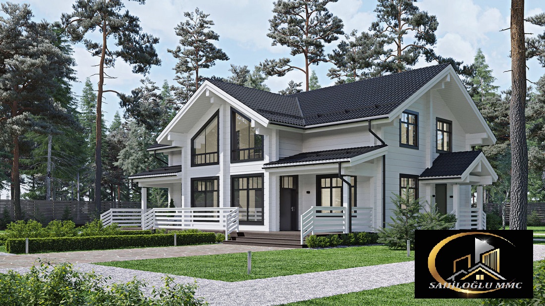 Muasir tipli Ev, Obiyekt, Villa layihəsinin