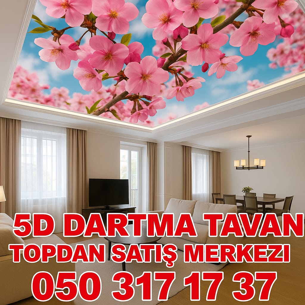 Dartma tavan 3d 5d 7d dartma tavan dartma tavanlar topdan