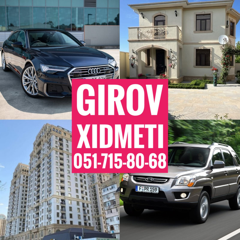 Dasinmaz Emlaklarinizin ve Avtomobillerinizin Girovu