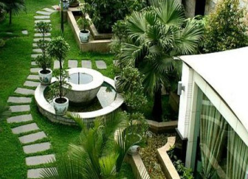 Yaşıllaşdırma işləri, qazon əkilməsi, bağbançılıq.