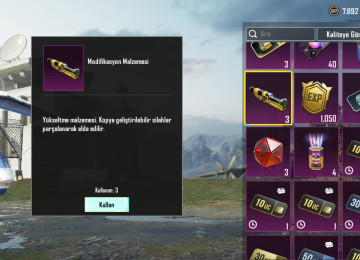 Buz diyari 3 seviyedir elave 3 materyel birde 6