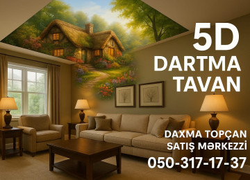 3D 5D 7D dartma tavan dartma tavanlar işıqlı dartma