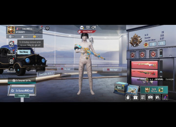 Salam 5 ədəd olum mesajli silahi movcudur m416 4 seviyedir.