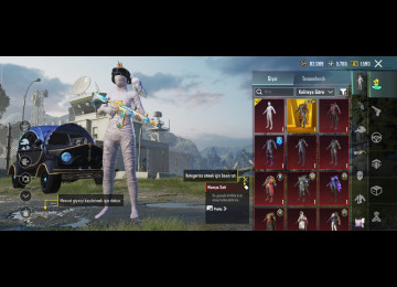 Salam 5 ədəd olum mesajli silahi movcudur m416 4 seviyedir.