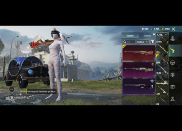 Salam 5 ədəd olum mesajli silahi movcudur m416 4 seviyedir.