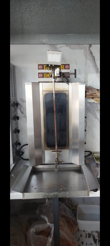 Dönər aparatı – şaquli grill - Material: paslanmayan polad