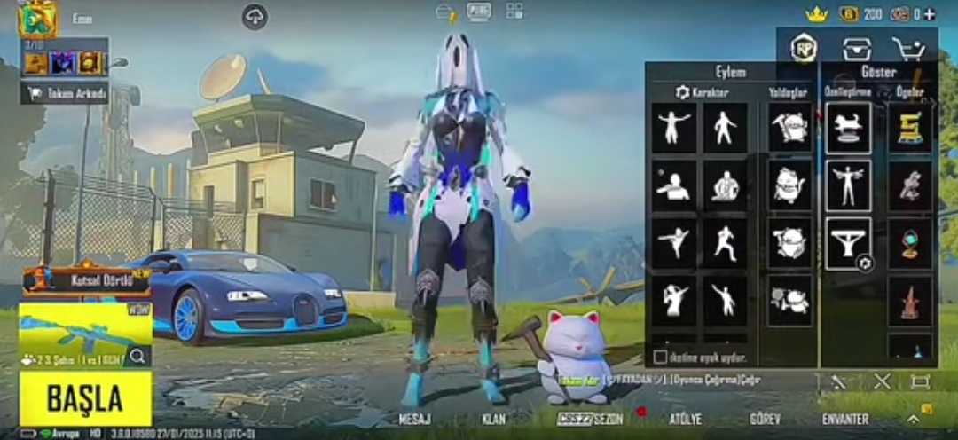 Pubg hesabı satılır full hesabdı tək problem xarici