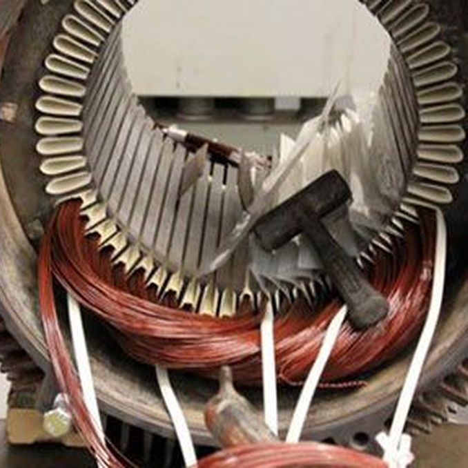 Salam. 3. KBT Dan yuxarı elektrik mühərrikləri təmir olunur