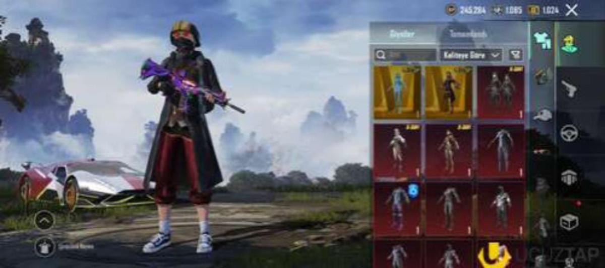 Salam telebeyem Oynamadigim Pubg hesabini satiram hesabda