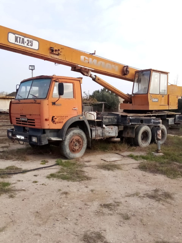 Kamaz "SİLAC" 25 Tonluq. Strelanın uzunluğu 21.7m, Texnika