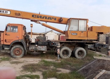 Kamaz "SİLAC" 25 Tonluq. Strelanın uzunluğu 21.7m, Texnika