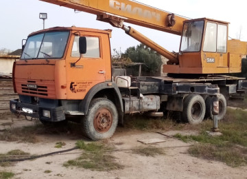 Kamaz "SİLAC" 25 Tonluq. Strelanın uzunluğu 21.7m, Texnika