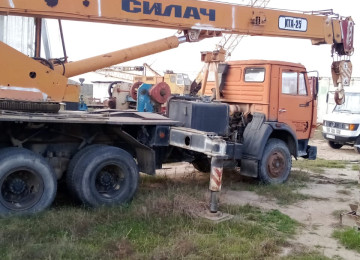 Kamaz "SİLAC" 25 Tonluq. Strelanın uzunluğu 21.7m, Texnika