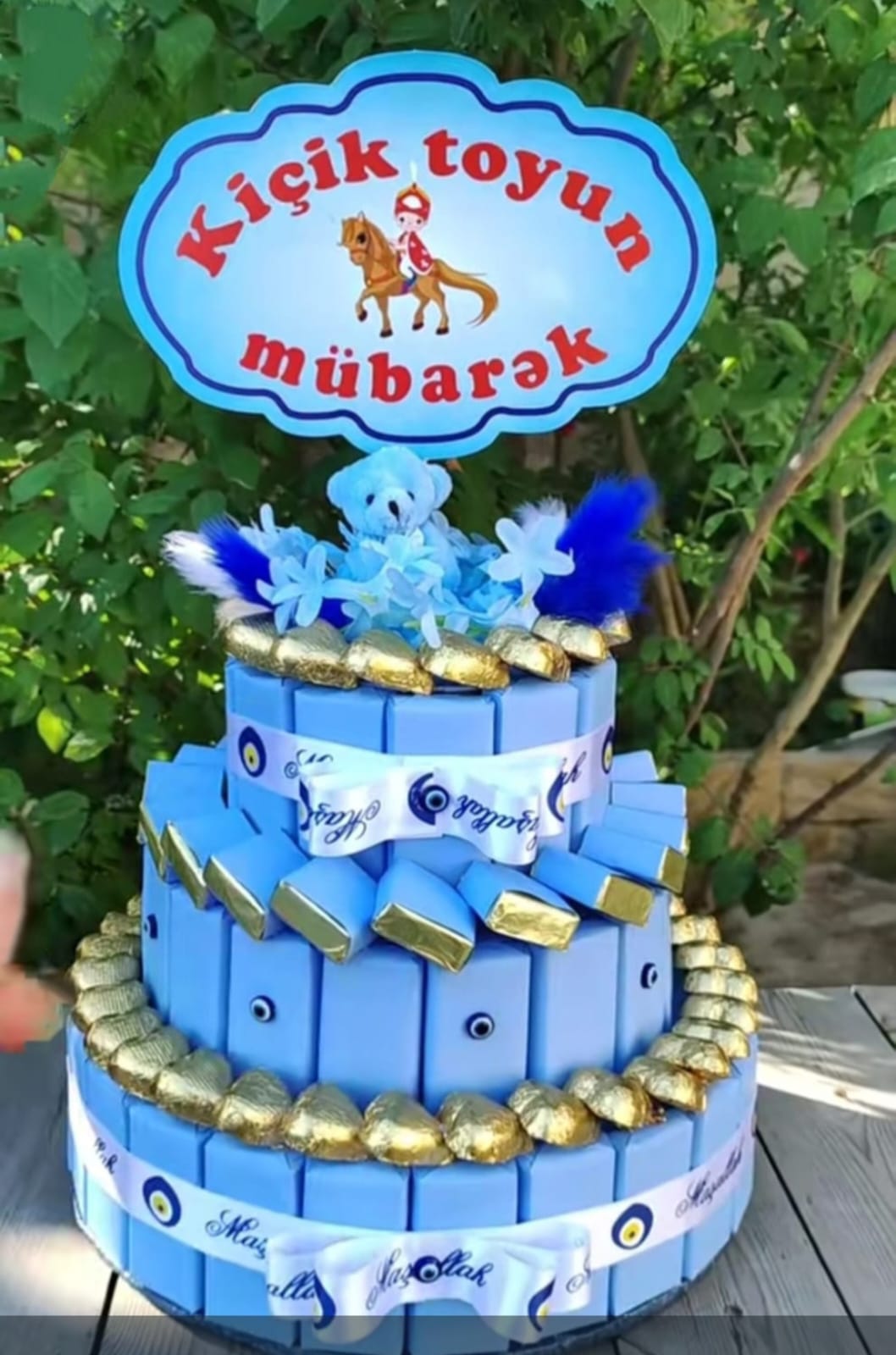 Sunnet ucun sokolad sebetleri sifarisle