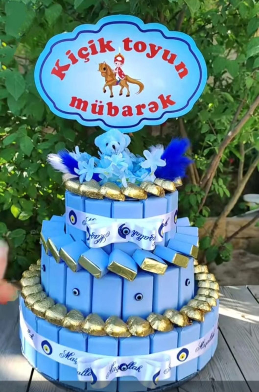 Sunnet ucun sokolad sebetleri sifarisle