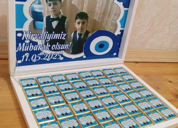 Sunnet ucun sokolad sebetleri sifarisle