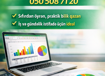 Excel dərsləri Formullar, cədvəllər, hesabatlar Qısa