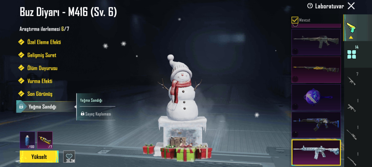 Buz 6 hesab 30 K populerlik 3 həftə oda kart Firavun m24