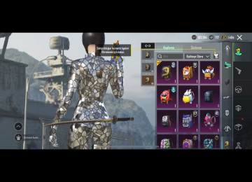 PUBG Mobile oyun hesabı 8-9-10-11-16-17-18-M6-M7 Ful Rp