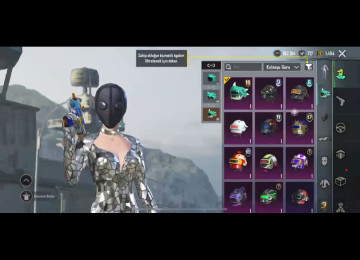 PUBG Mobile oyun hesabı 8-9-10-11-16-17-18-M6-M7 Ful Rp