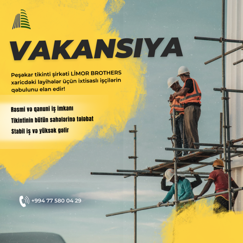 TİKİNTİ ŞİRKƏTİ &Uuml;st&uuml;nl&uuml;k təşkil edir Malyar