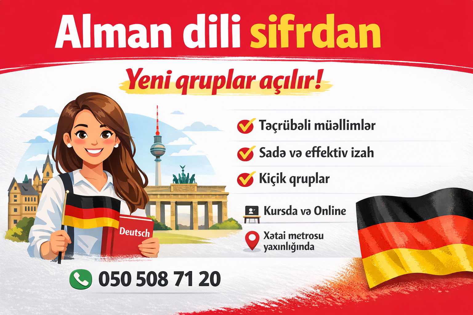 Alman dili sıfırdan Alman dilini sıfırdan öyrənmək