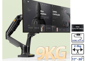 17 incdən 30 incə kimi monitorlar üçün stolüstü hər tərəfə
