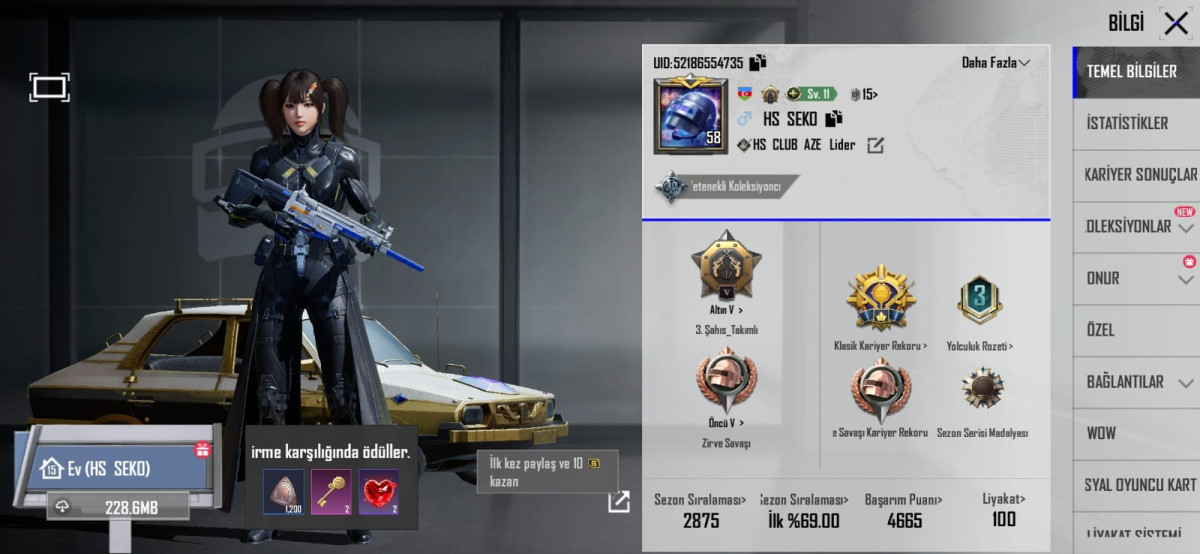 Salam 58 lv .2023 hesabıdı.