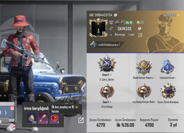 PUBG Mobile oyun hesabı – - Səviyyə/profil: 58 lvl, Klan. -